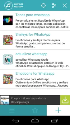 Ringtones para WhatsApp android App screenshot 0