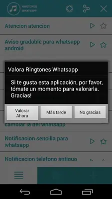 Ringtones para WhatsApp android App screenshot 4